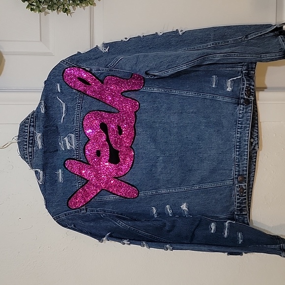 3. FORTE DEI MARMI COUTURE DEMIN JACKET 🧥👖💎 - Picture 1 of 16